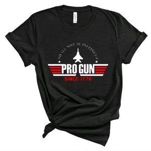 "Pro Gun - Shall Not Be Infringed Since 1776" Unisex T-shirt